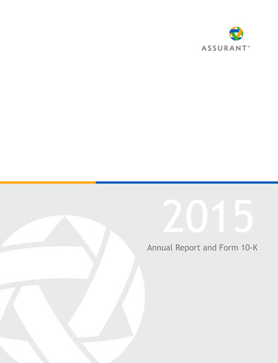 Thumbnail Assurant Annual Report 2015