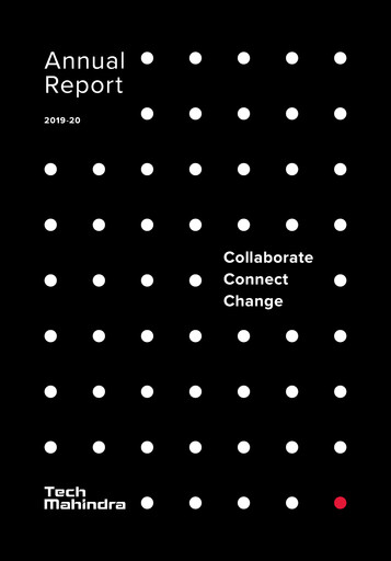 Thumbnail Tech Mahindra
 Annual Report 2019-2020