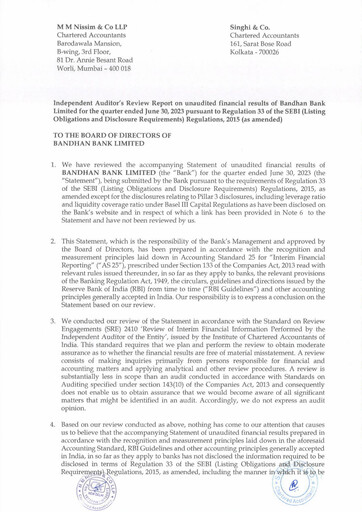 Thumbnail Bandhan Bank
 Quarterly Report 2023-q1