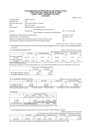 Thumbnail SCSK Corporation
 Quarterly Report 2013-q2