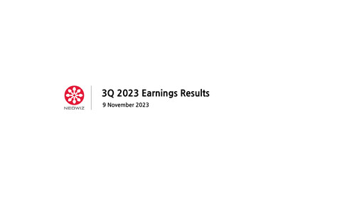 Thumbnail Neowiz Games Quarterly Report 2023-q3