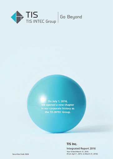 Thumbnail TIS
 Annual Report 2016