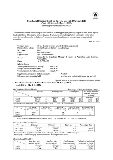 Thumbnail TIS
 Financial Statement fy2017