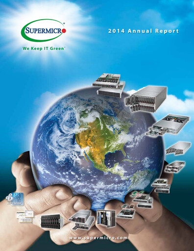Thumbnail Supermicro Annual Report 2014