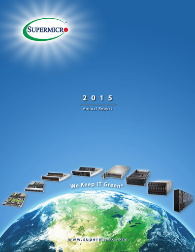 Thumbnail Supermicro Annual Report 2015