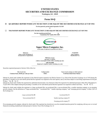 Thumbnail Supermicro Quarterly Report 2024-q1