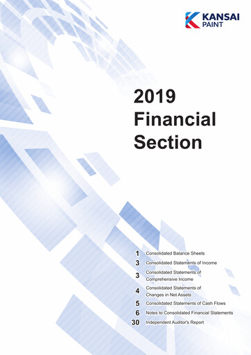 Thumbnail Kansai Paint
 Financial Statement 2019