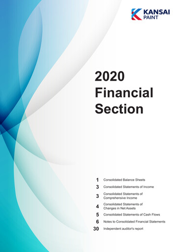 Thumbnail Kansai Paint
 Financial Statement 2020