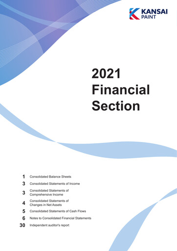 Thumbnail Kansai Paint
 Financial Statement 2021