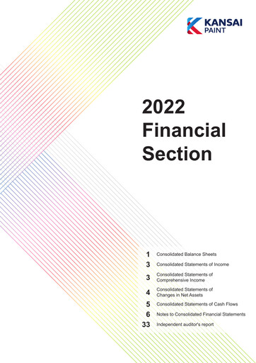 Thumbnail Kansai Paint
 Financial Statement 2022