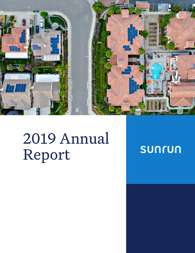 Thumbnail Sunrun
 Annual Report 2019