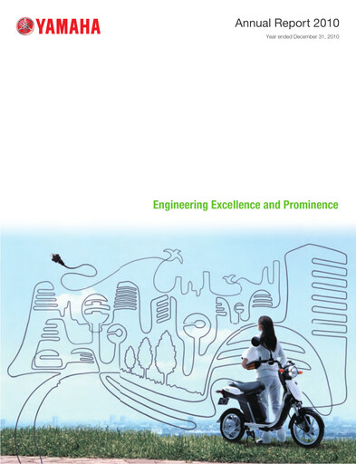 Thumbnail Yamaha Motor Annual Report 2010
