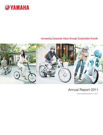 Thumbnail Yamaha Motor Annual Report 2011