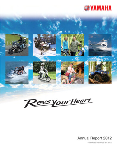 Thumbnail Yamaha Motor Annual Report 2012