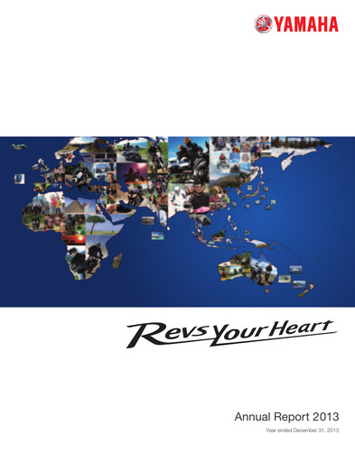 Thumbnail Yamaha Motor Annual Report 2013