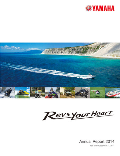 Thumbnail Yamaha Motor Annual Report 2014