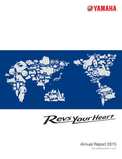 Thumbnail Yamaha Motor Annual Report 2015