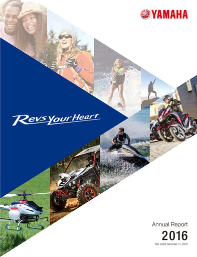 Thumbnail Yamaha Motor Annual Report 2016