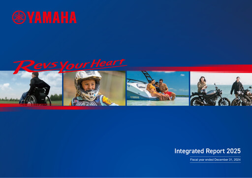 Thumbnail Yamaha Motor Annual Report 2025