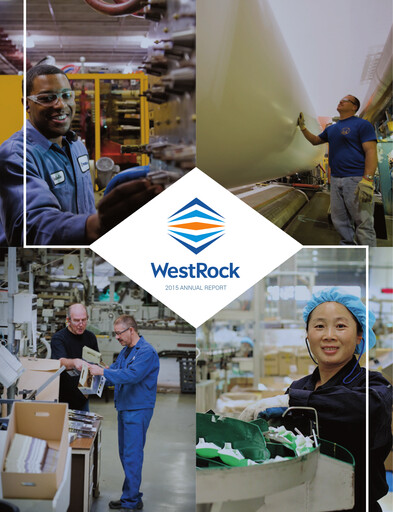 Miniature Smurfit Westrock Rapport annuel 2015