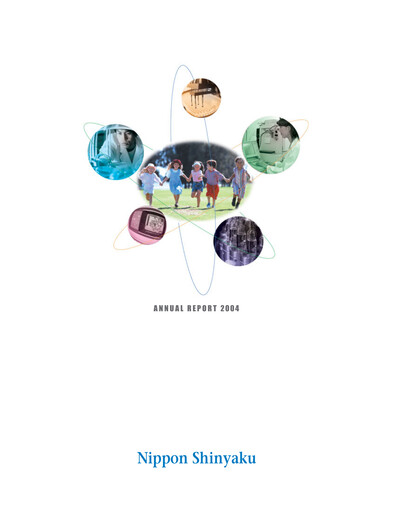 Thumbnail Nippon Shinyaku Annual Report 2004