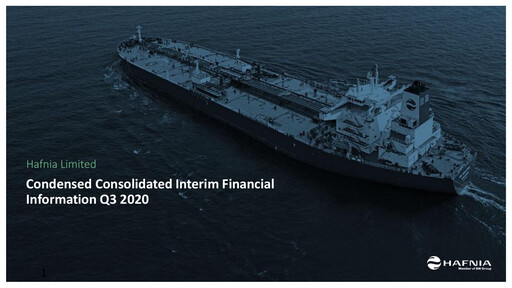 Miniature Hafnia Limited Rapport trimestriel 2020-q3