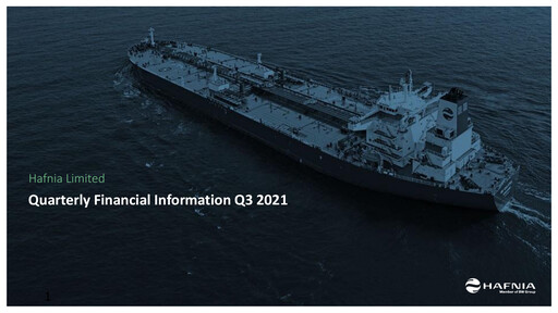 Miniature Hafnia Limited Rapport trimestriel 2021-q3