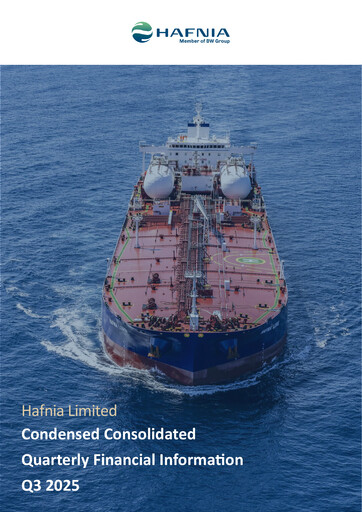 Miniature Hafnia Limited Rapport trimestriel 2025-q3