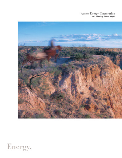 Thumbnail Atmos Energy Annual Report 2002