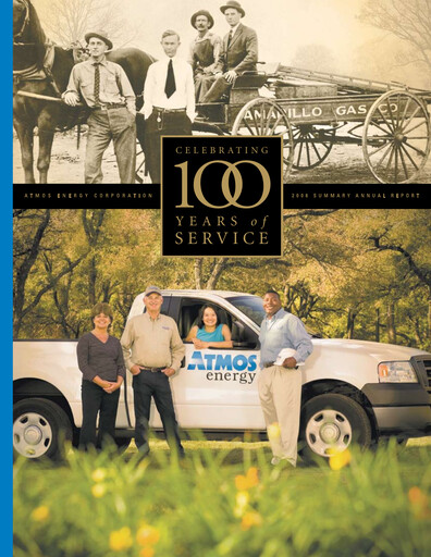 Thumbnail Atmos Energy Annual Report 2006