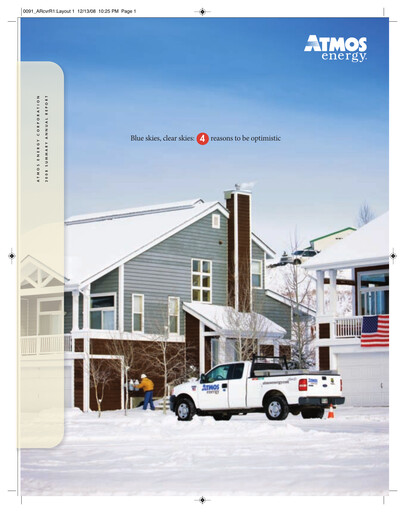 Thumbnail Atmos Energy Annual Report 2008