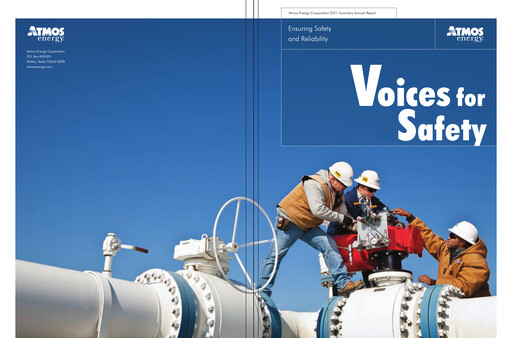 Thumbnail Atmos Energy Annual Report 2011