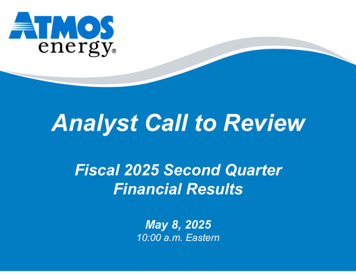 Thumbnail Atmos Energy Quarterly Report 2025-q2