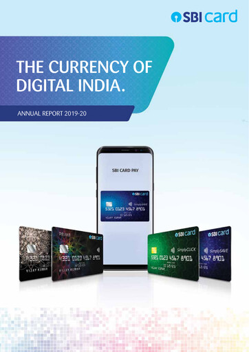 Thumbnail SBI Card Annual Report 2019-2020
