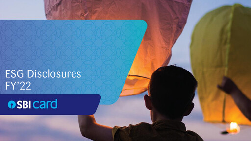 Thumbnail SBI Card ESG Report 2021-2022