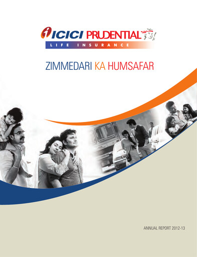 Thumbnail ICICI Prulife Annual Report 2012-2013