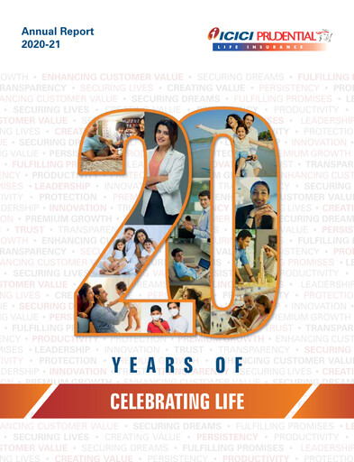 Thumbnail ICICI Prulife Annual Report 2020-2021