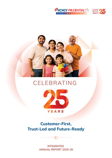 Thumbnail ICICI Prulife Annual Report 2025-2026