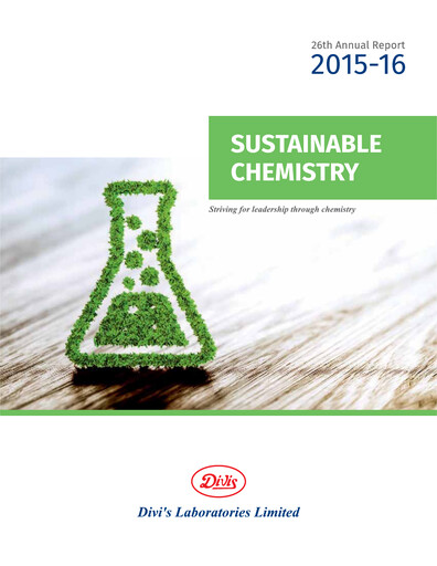 Thumbnail Divis Laboratories Annual Report 2015-2016