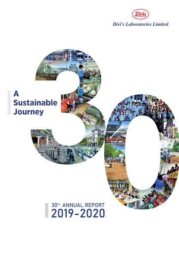 Thumbnail Divis Laboratories Annual Report 2019-2020