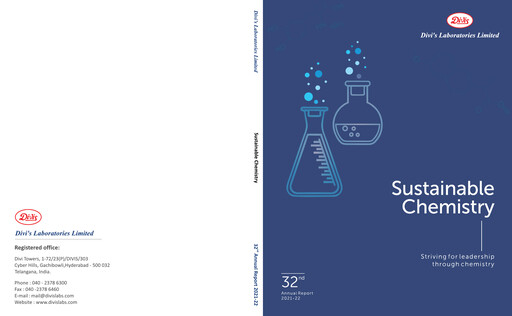 Thumbnail Divis Laboratories Annual Report 2021-2022