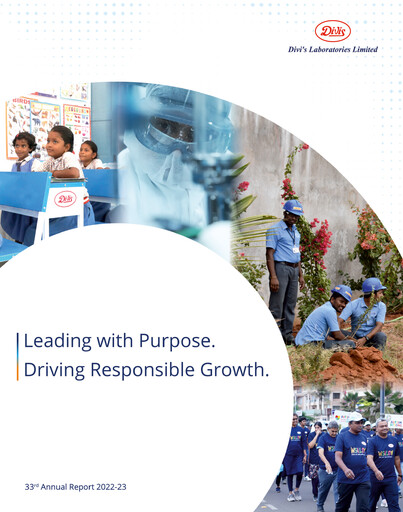 Thumbnail Divis Laboratories Annual Report 2022-2023