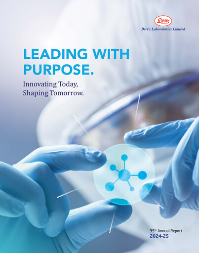 Thumbnail Divis Laboratories Annual Report 2024-2025