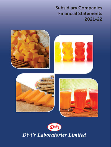Thumbnail Divis Laboratories Financial Statement 2021-2022