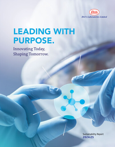Thumbnail Divis Laboratories Sustainability Report 2024-2025
