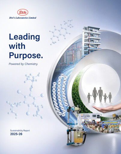 Thumbnail Divis Laboratories Sustainability Report 2025-2026