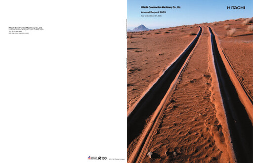 Thumbnail Hitachi Construction Machinery Annual Report 2005