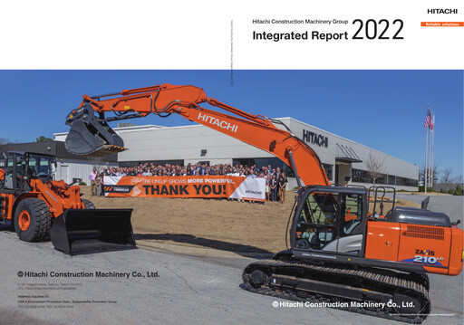 Thumbnail Hitachi Construction Machinery Annual Report 2022