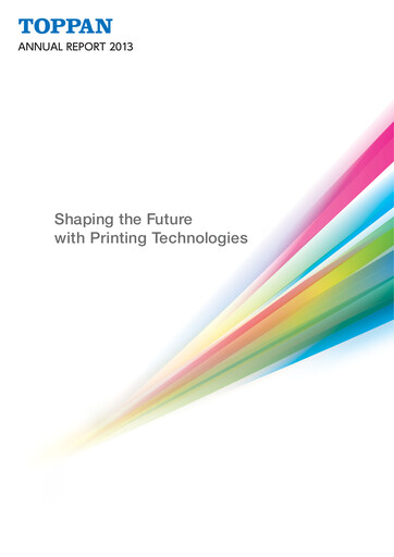 Thumbnail Toppan Annual Report 2013