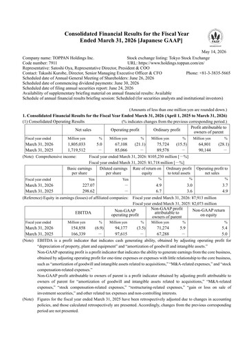 Vorschaubild Toppan Finanzmitteilung fy2026
